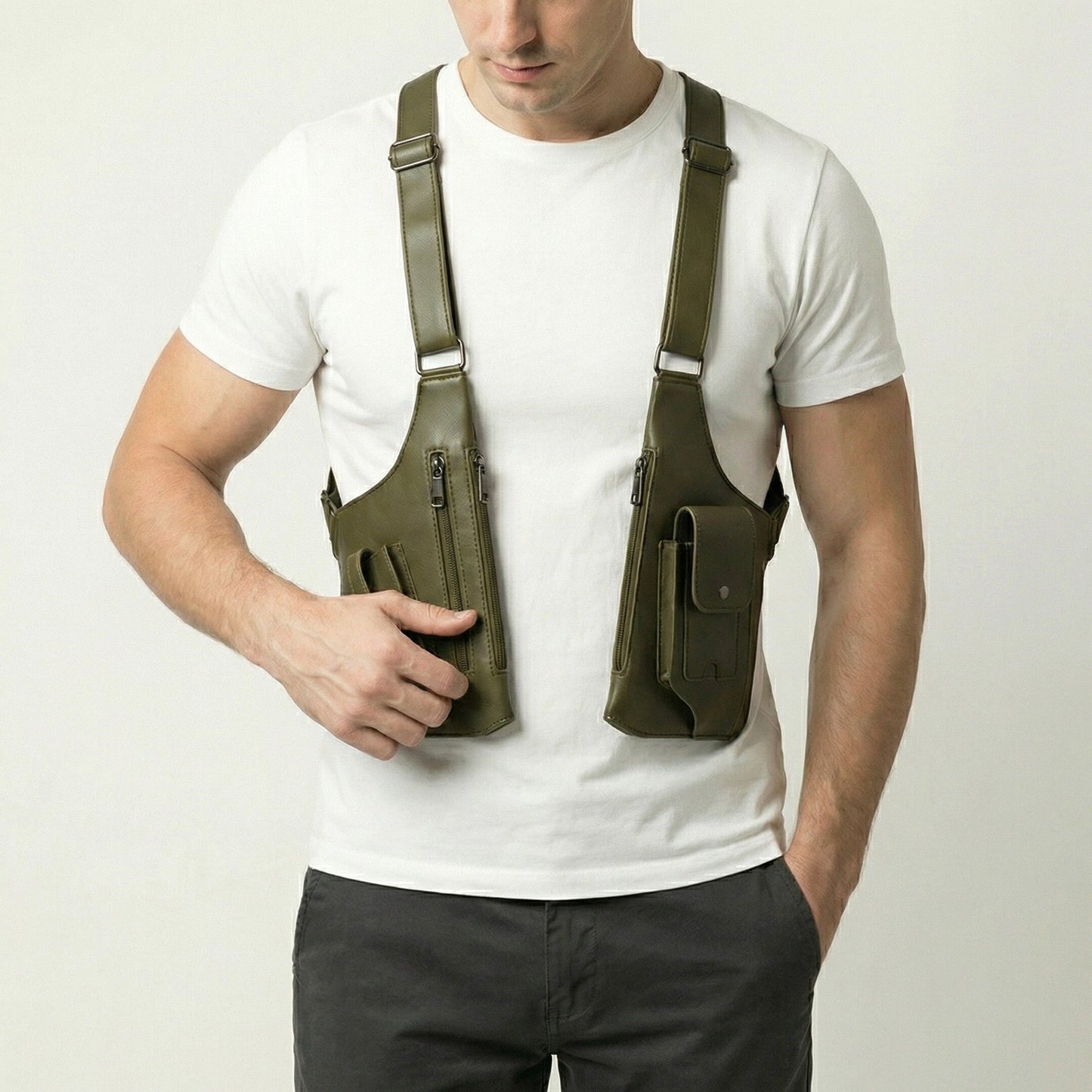 Heritage - Classic Shoulder Satchel für Männer